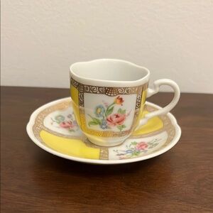 Yea cup and saucer miniature